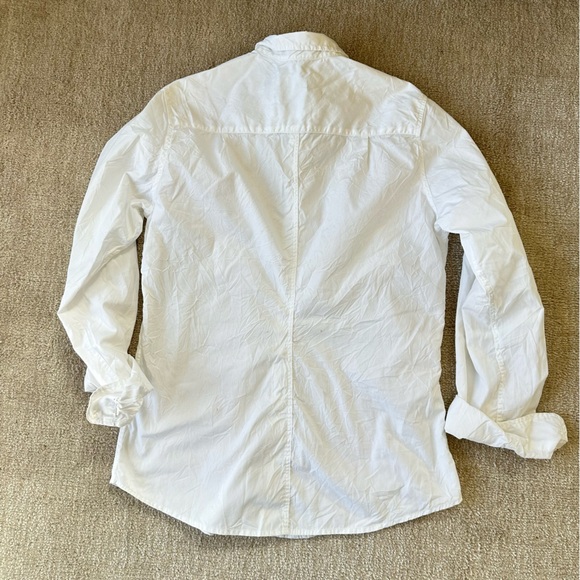 Frank and Eileen White Button-Up Shirt - Picture 3 of 5